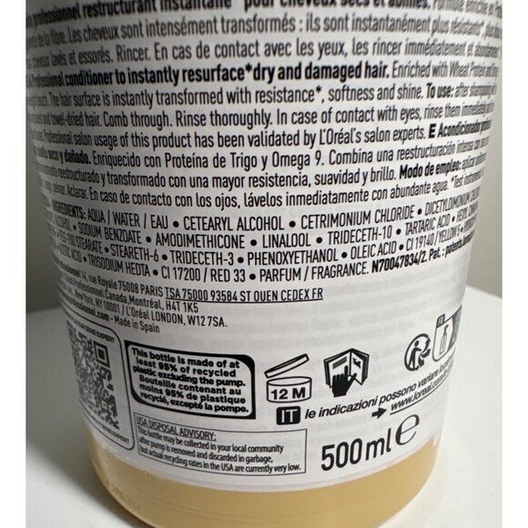 LOréal Professionnel Absolut Repair Conditioner 500ml - Picture 5 of 9